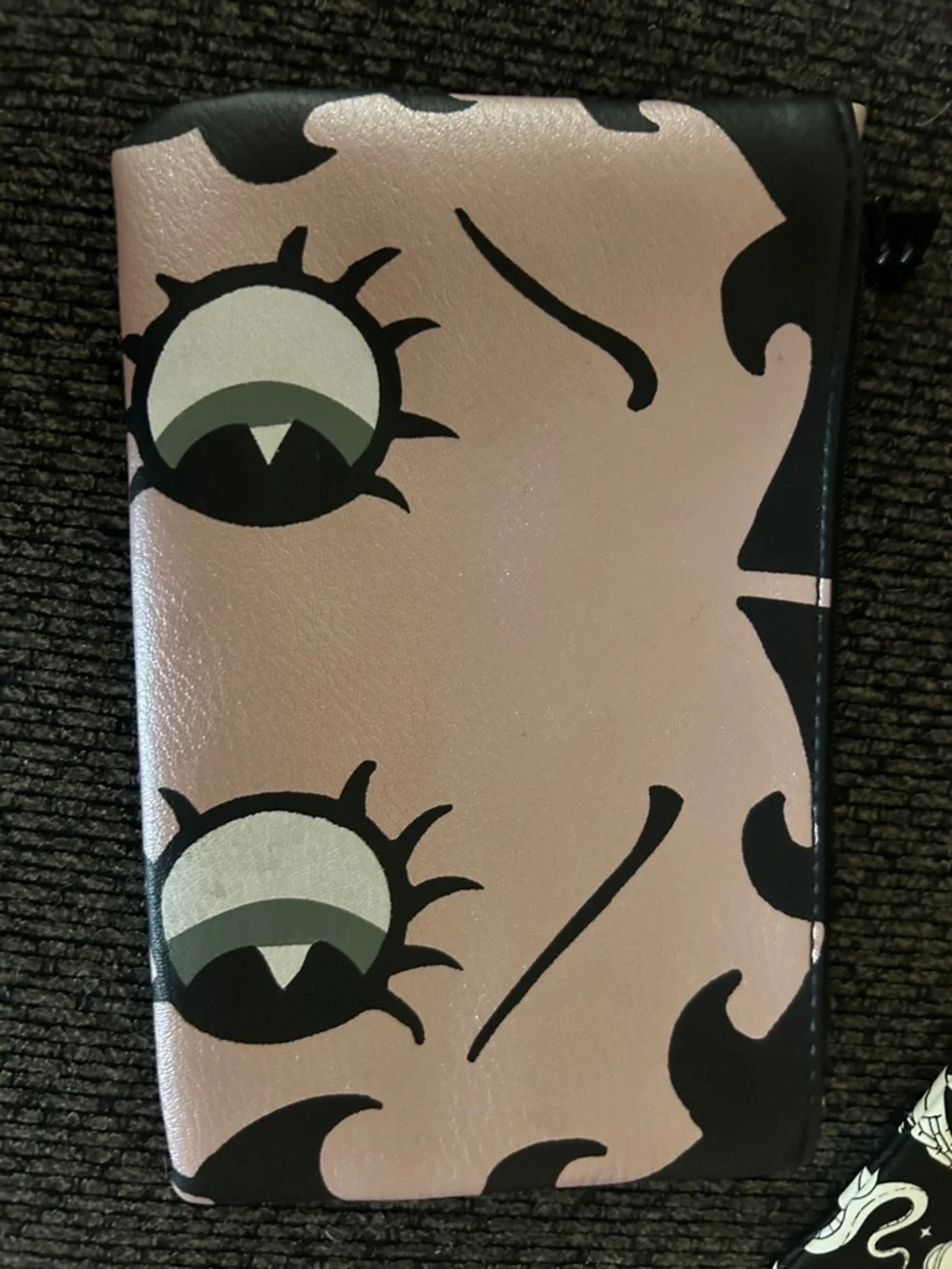 Betty Boop & Mystic Ipsy Graphic Zip Pouch Makeup Bags new